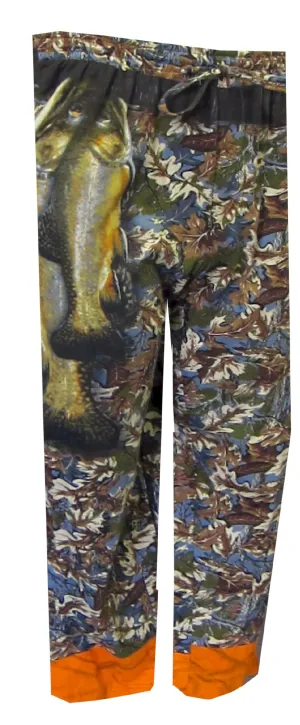Camoflauge Fishing Waders Lounge Pants Small