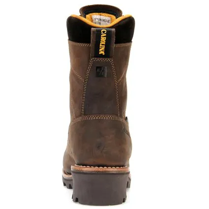 Carolina Men's 8” Waterproof Composite Toe Logger Boot - CA7522
