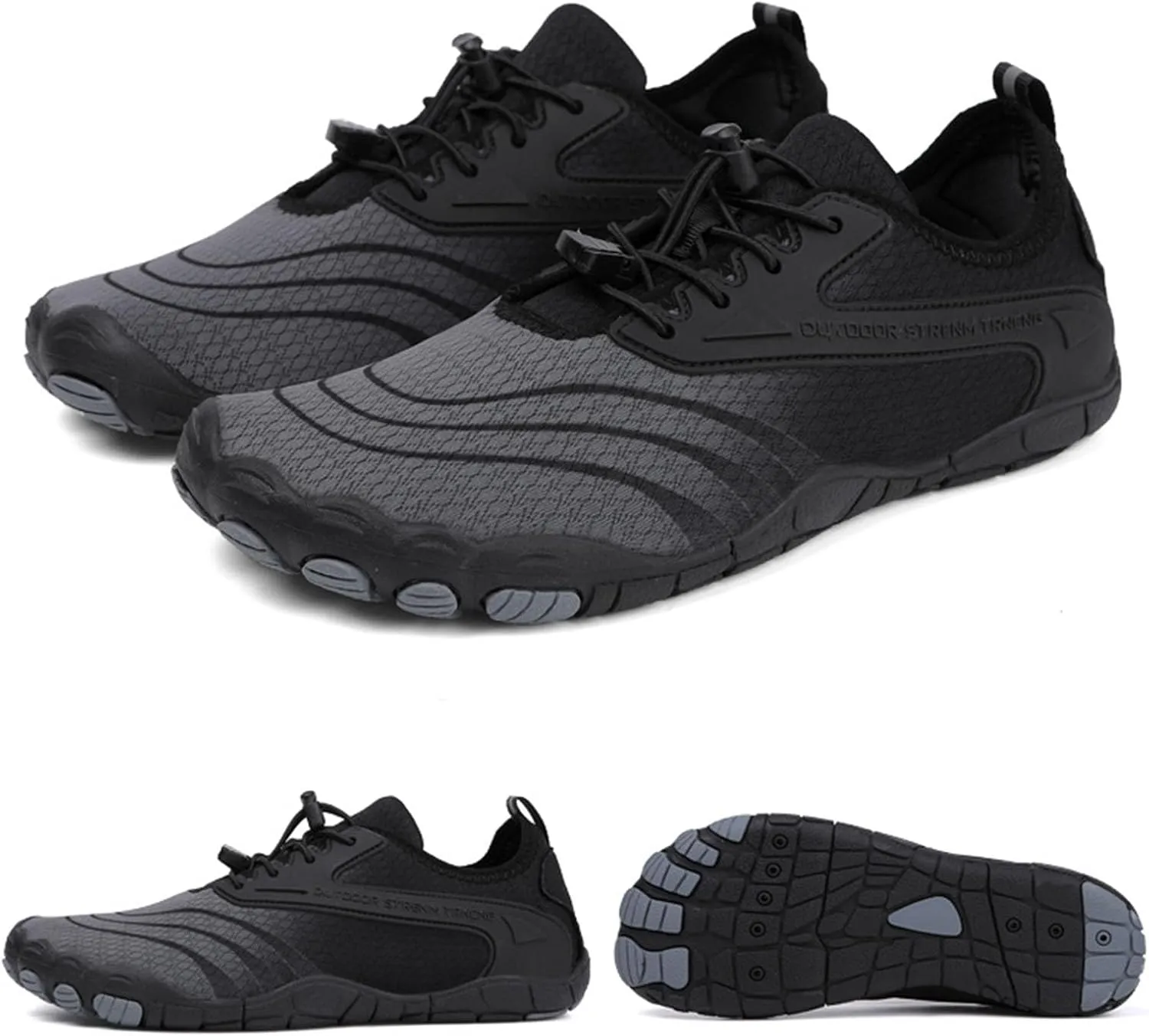 Casual Water Shoes for Women Men Quick Drying, Breathable Mesh Hiking Barefoot Water Shoes, Gym Workout Outdoor Sports Surf Yoga Beach Walking