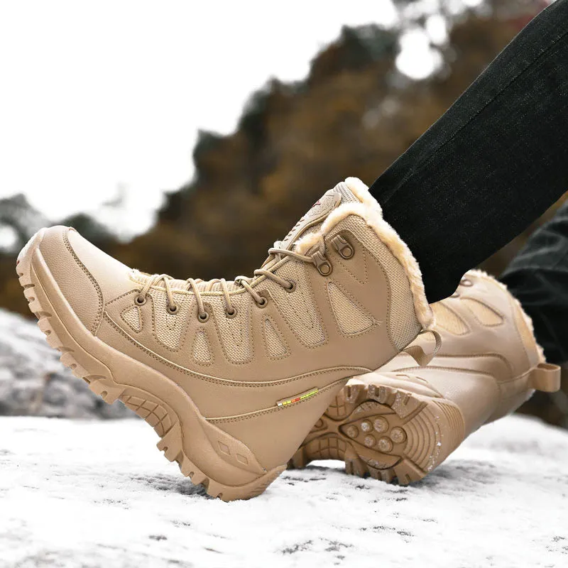 Casual Waterproof High Top Men's Boots