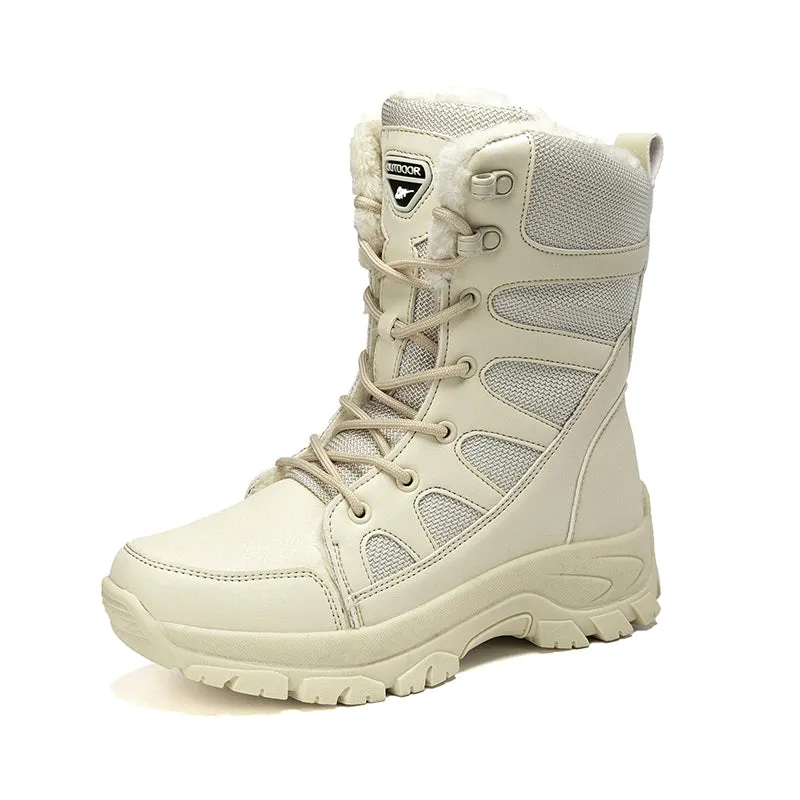Casual Waterproof High Top Men's Boots