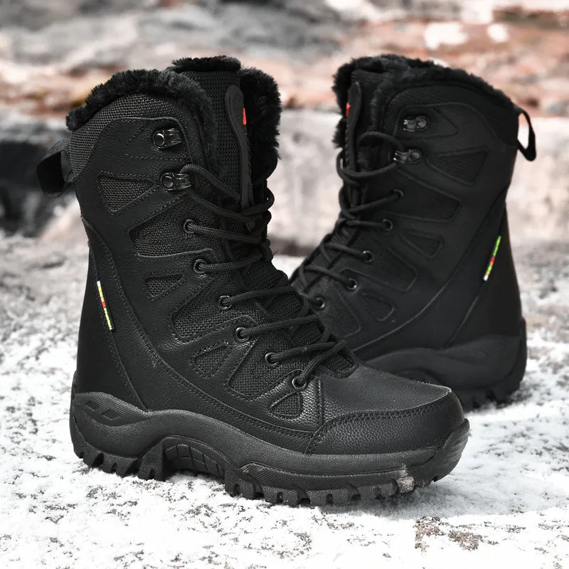 Casual Waterproof High Top Men's Boots