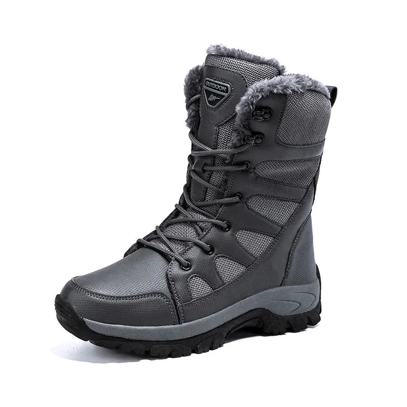 Casual Waterproof High Top Men's Boots