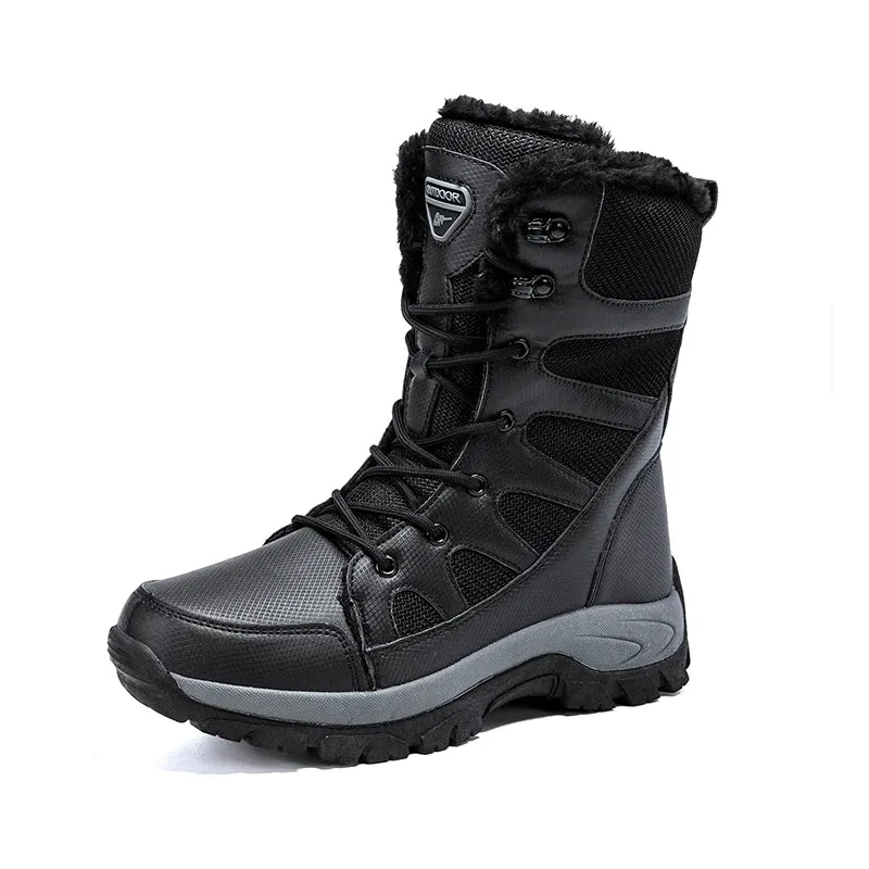 Casual Waterproof High Top Men's Boots