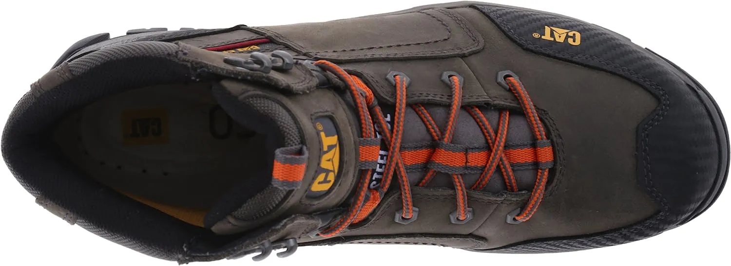 Caterpillar Men's NAVIGATOR MID WP Steel Toe Work Industrial Boots