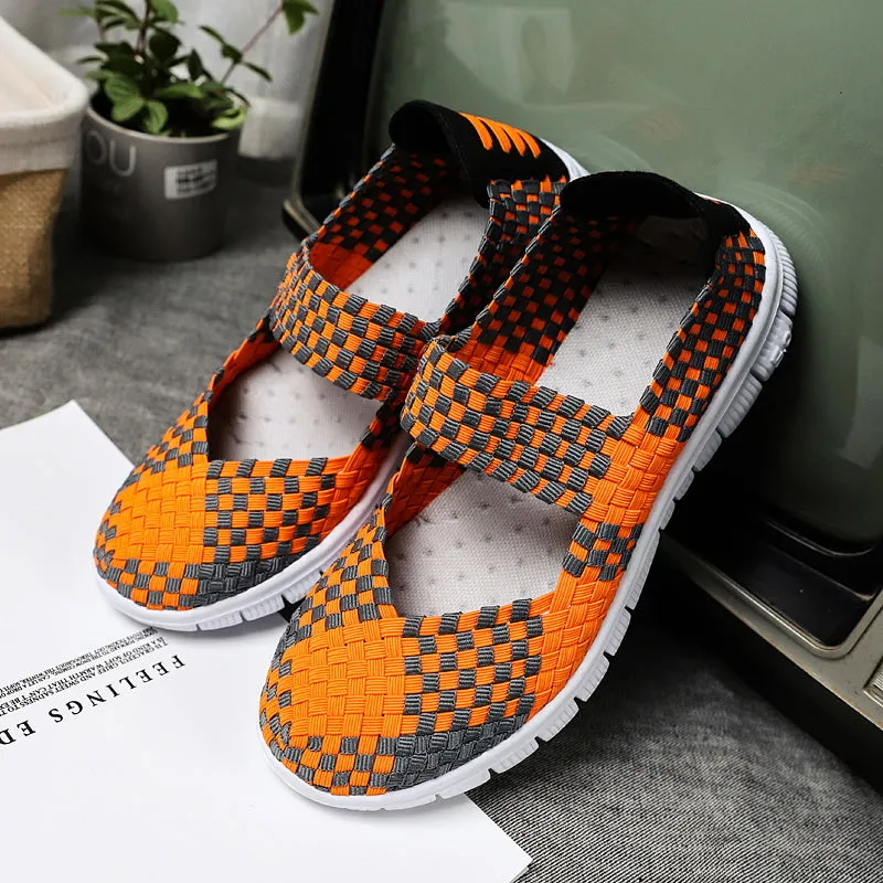 Cilool Breathable Lightweight Women Flat Shoes