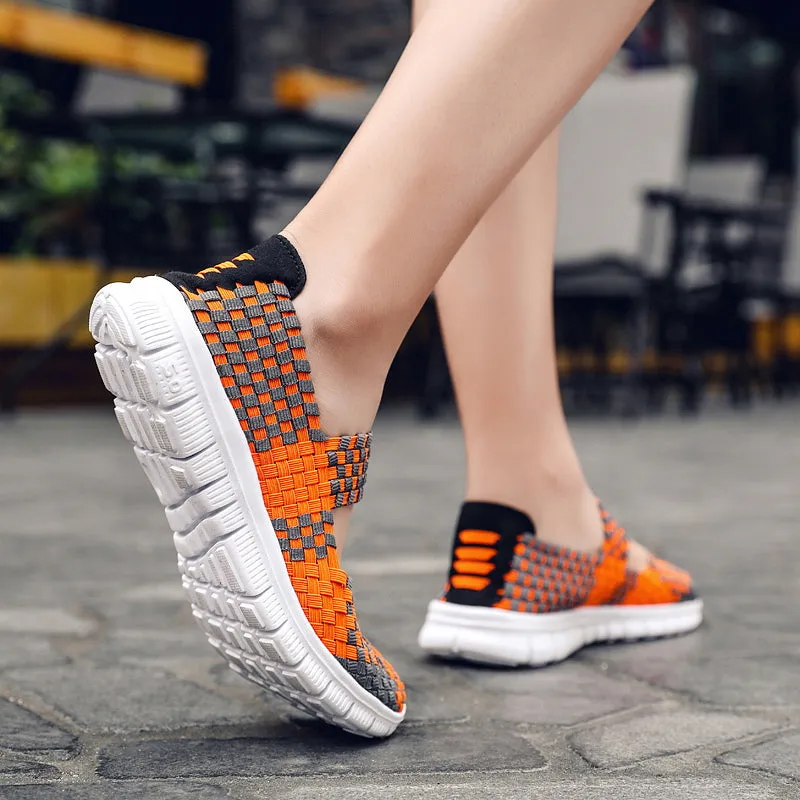 Cilool Breathable Lightweight Women Flat Shoes