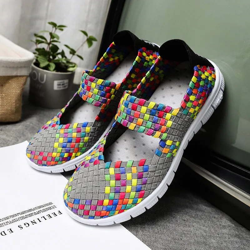 Cilool Breathable Lightweight Women Flat Shoes