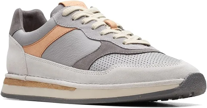 Clarks - Men's Craftrun Tor Shoes, Color Grey