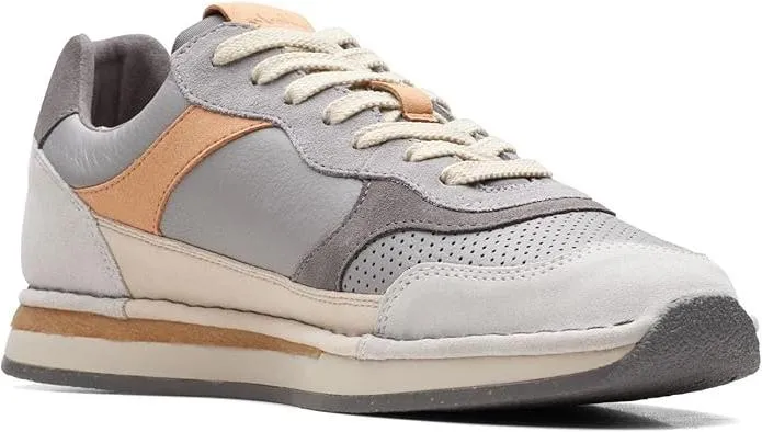 Clarks - Men's Craftrun Tor Shoes, Color Grey
