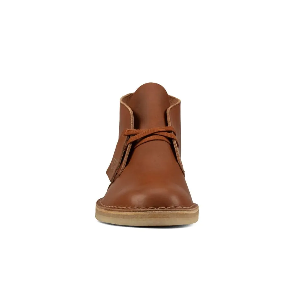 Clarks Originals Desert Boots Men's Dark Tan Leather 26162422