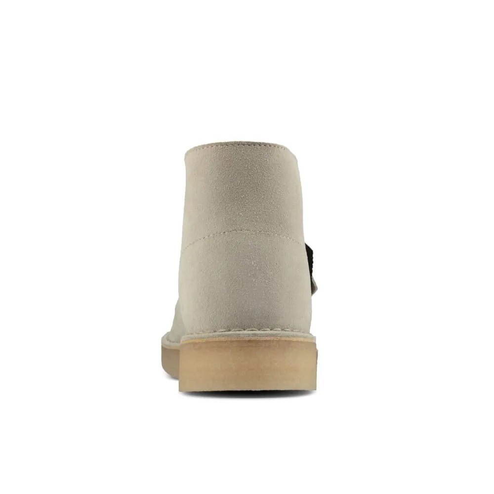 Clarks Originals Desert Coal Boots Men's Off White Suede 26156684