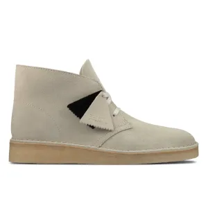 Clarks Originals Desert Coal Boots Men's Off White Suede 26156684
