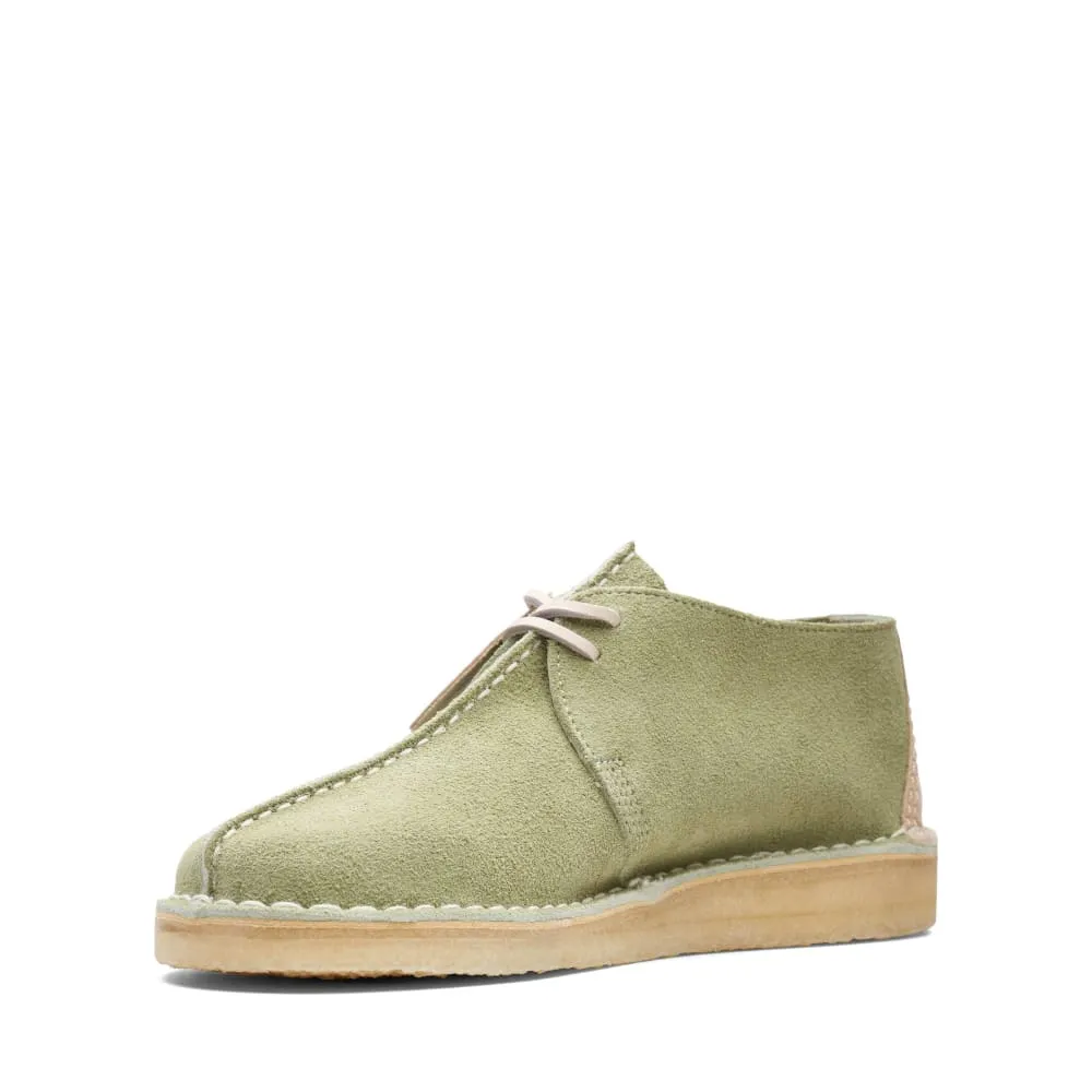 Clarks Originals Original Desert Trek Men's Pale Green Suede 26165805