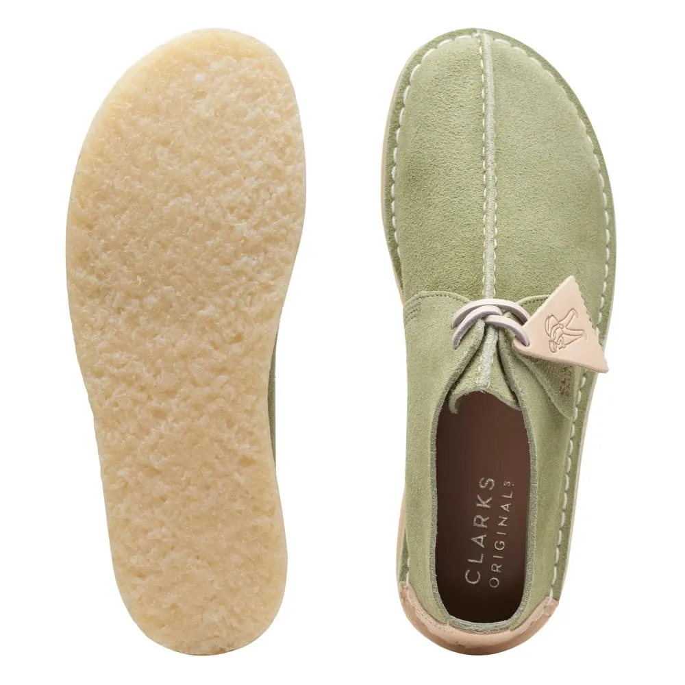 Clarks Originals Original Desert Trek Men's Pale Green Suede 26165805