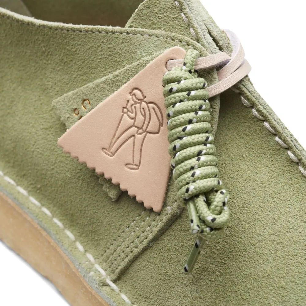 Clarks Originals Original Desert Trek Men's Pale Green Suede 26165805
