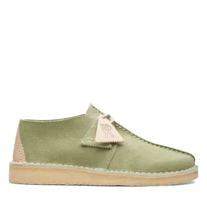 Clarks Originals Original Desert Trek Men's Pale Green Suede 26165805