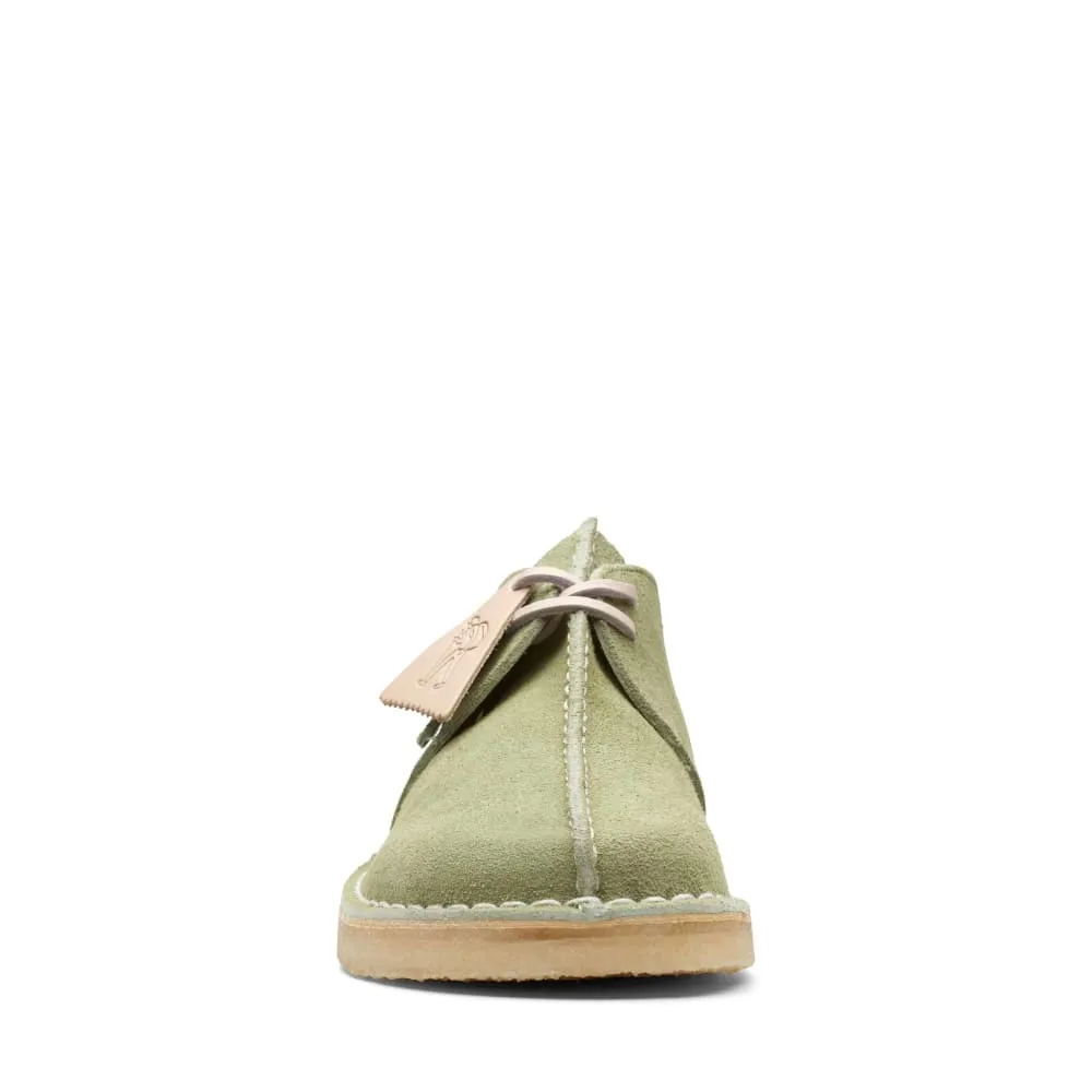 Clarks Originals Original Desert Trek Men's Pale Green Suede 26165805