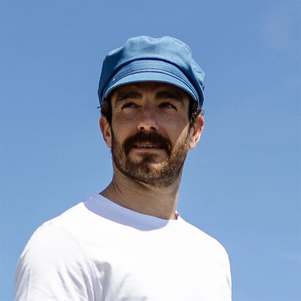 Classic Cotton Fiddler Cap - Denim