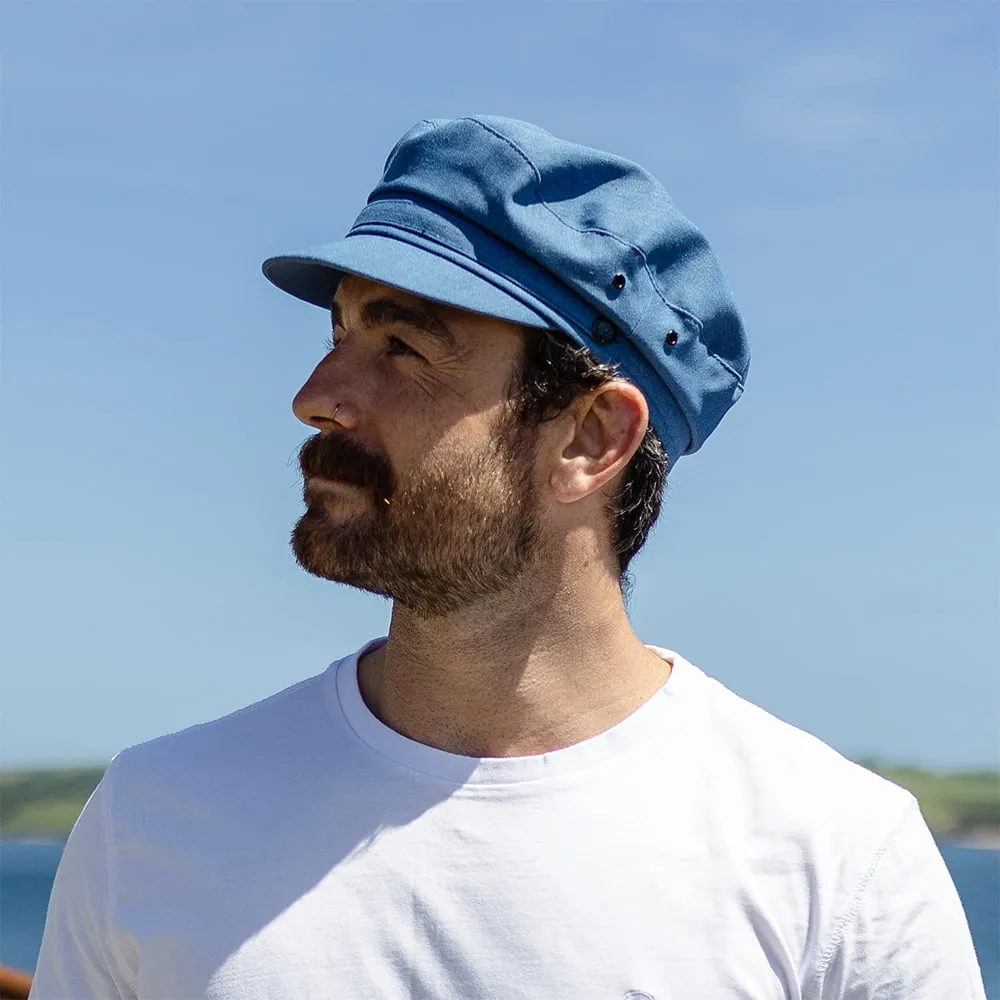 Classic Cotton Fiddler Cap - Denim