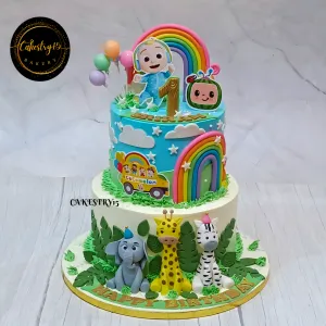 CocoJungle Adventure 3kg Birthday Cake