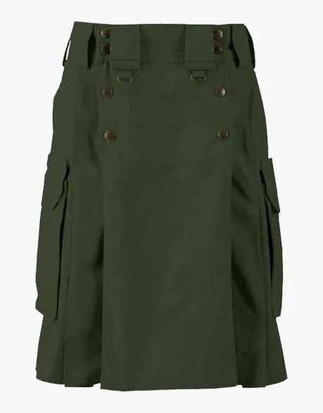 Combat Multicam Olive Green Tactical Kilt