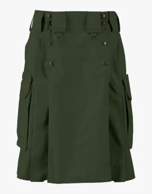 Combat Multicam Olive Green Tactical Kilt