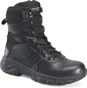 Corcoran CV5611 Men's 8" Bolster Duty Boot w/Side Zipper - Black