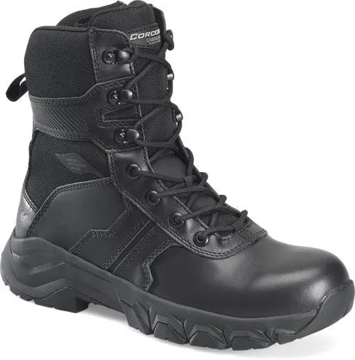 Corcoran CV5611 Men's 8" Bolster Duty Boot w/Side Zipper - Black