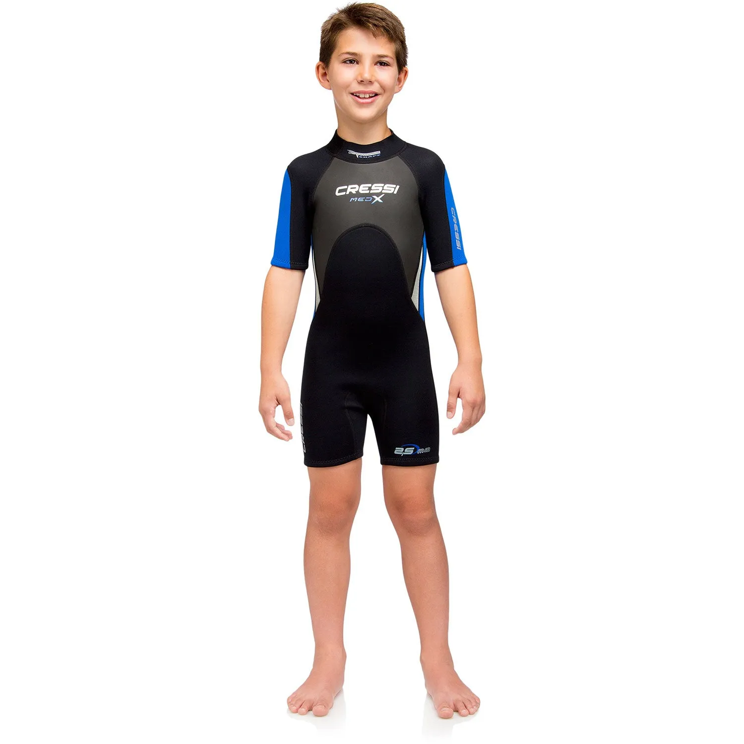 Cressi Med X Shorty 2.5mm Junior Scuba Dive Wetsuit