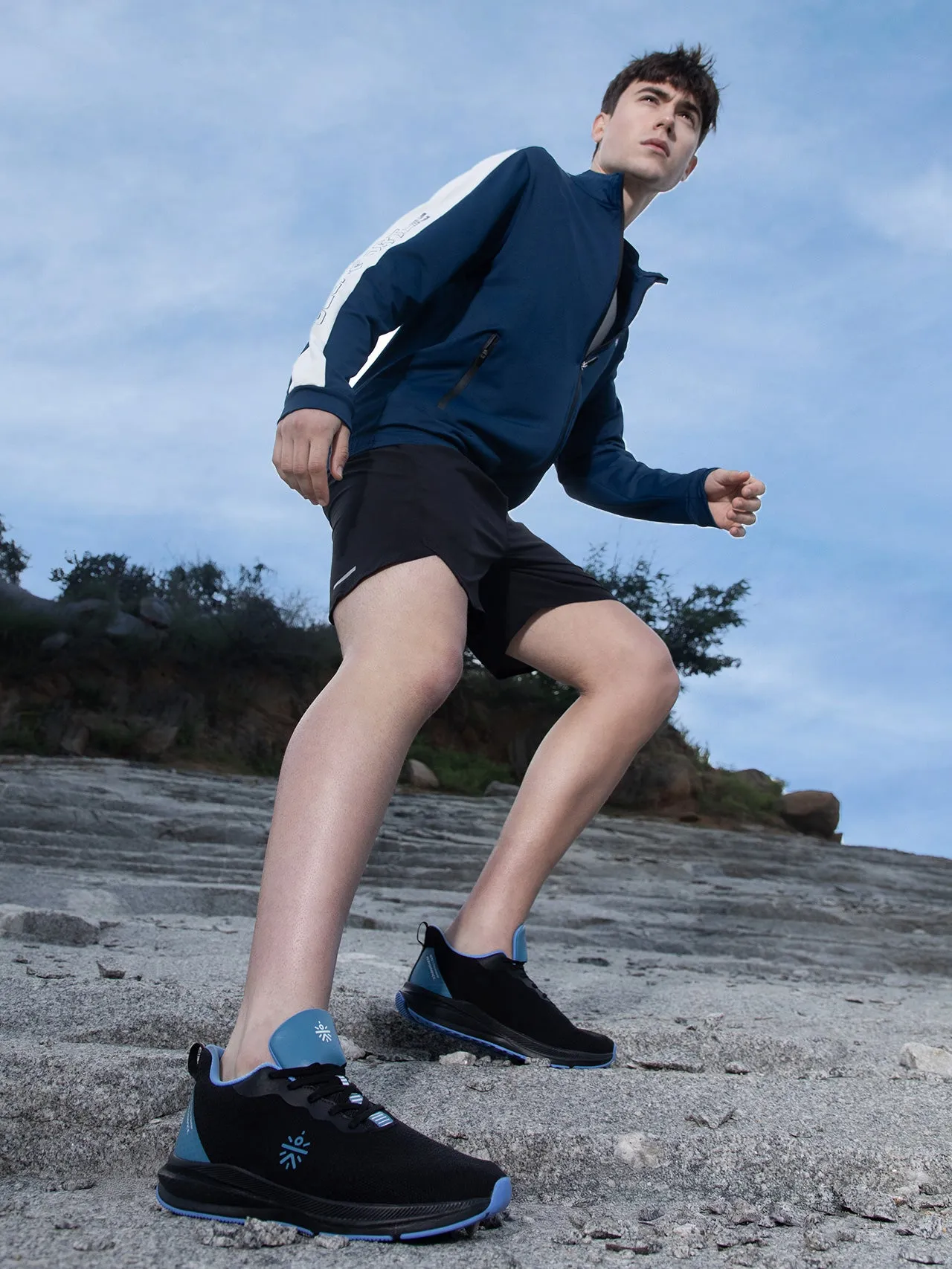 Cult Men's ProPulse Running Shoes - Black/Blue