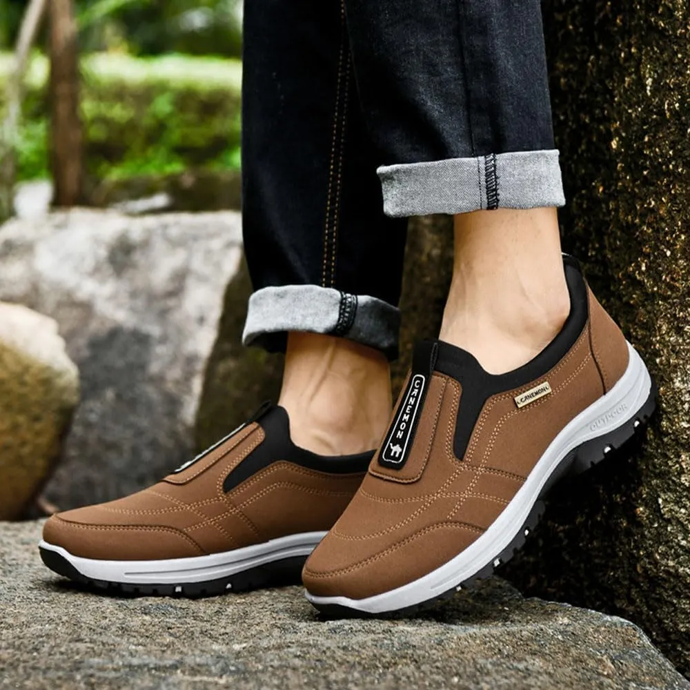 Daladder Walking Shoes, Daladder Orthopedic Shoes, Comfortable Waterproof Hiking Shoes for Men, Orthopedic Shoes for Men