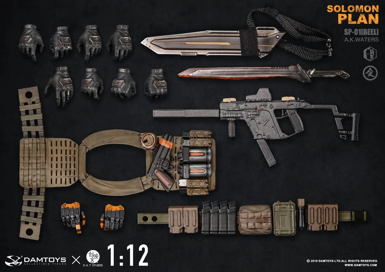 DAMTOYS SOLOMON IN PLAN BEEL Deluxe Edition 1/12