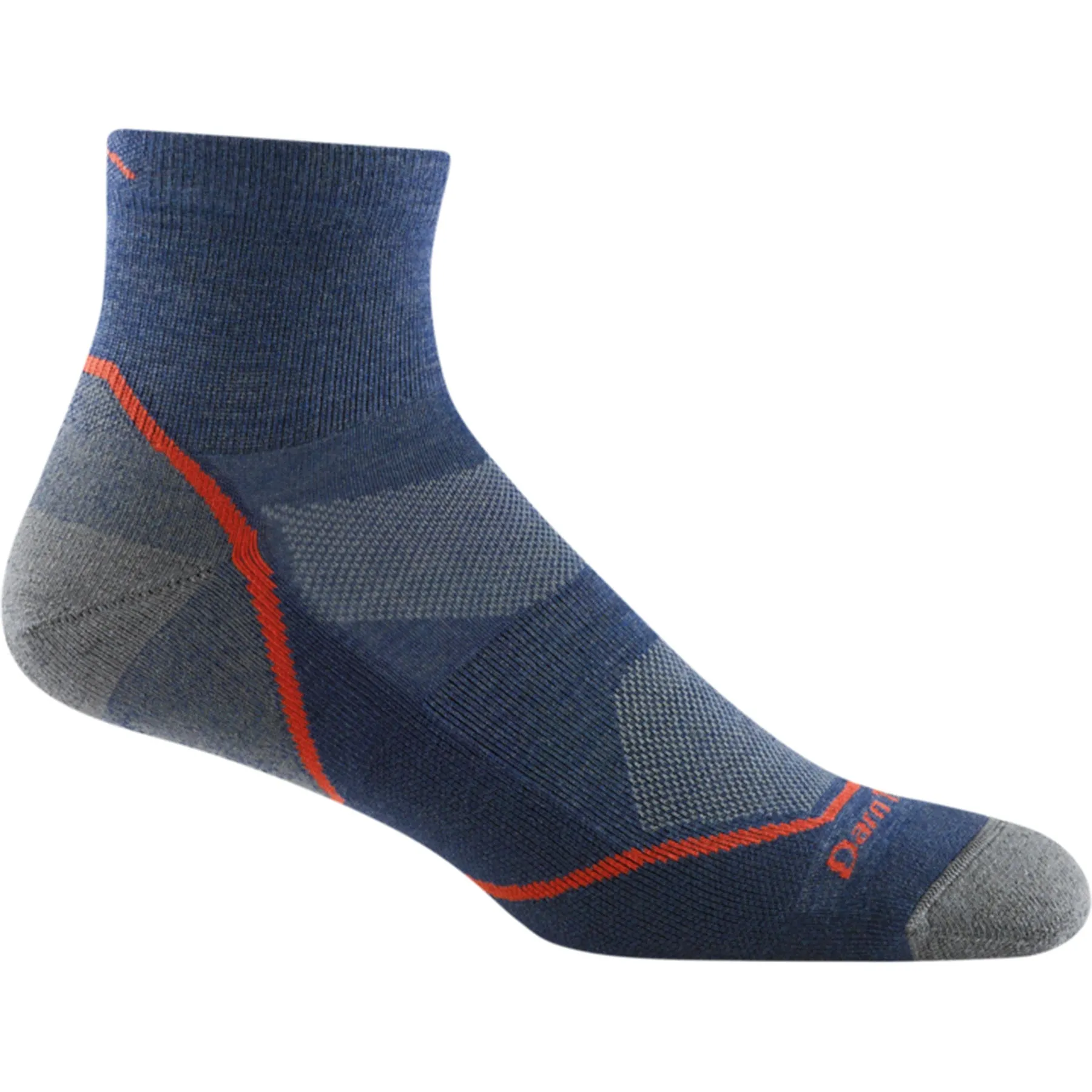 Darn Tough Men's Light Hiker Quarter Lightweight Hiking Socks
