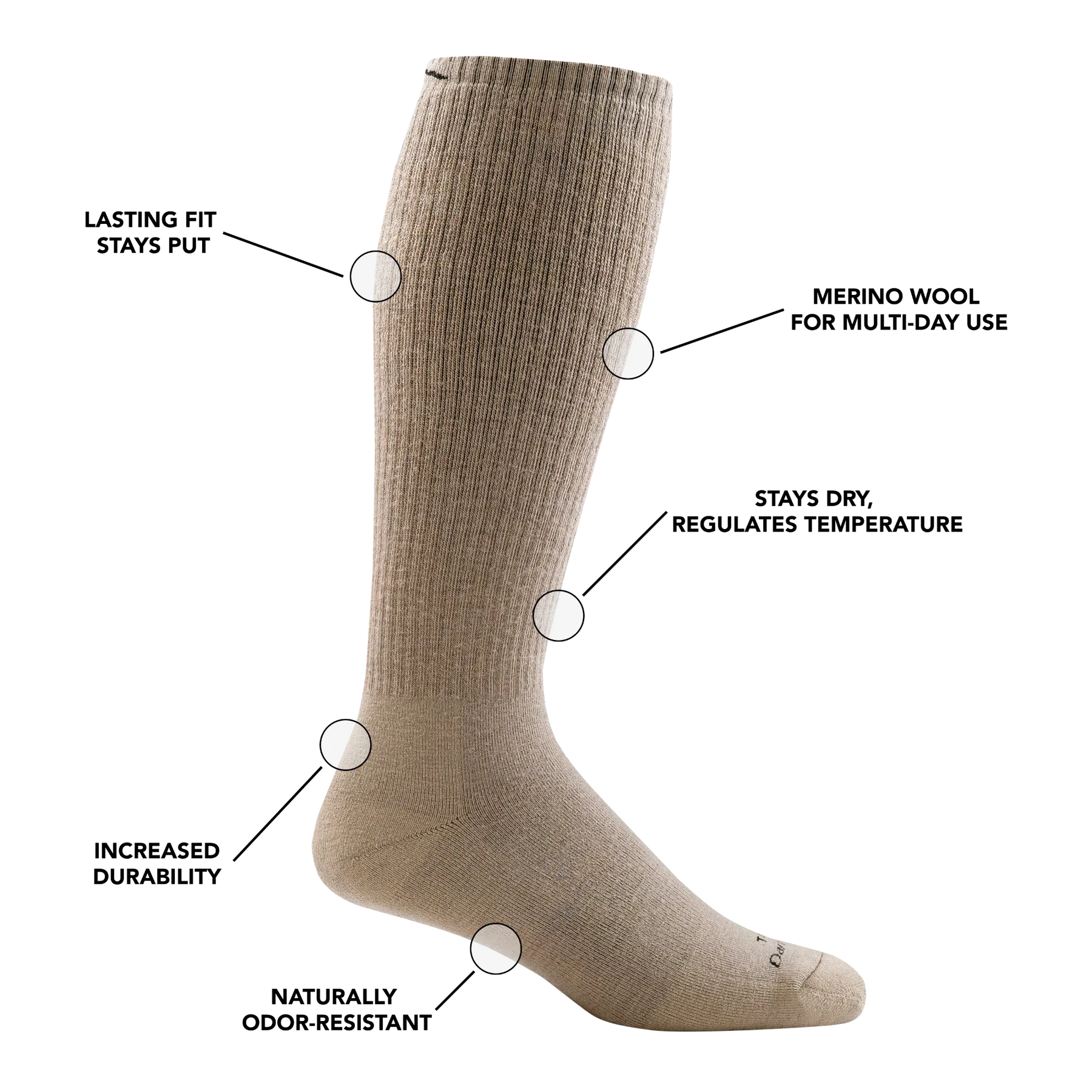 Darn Tough OTC Heavyweight Sock - Full Cushion