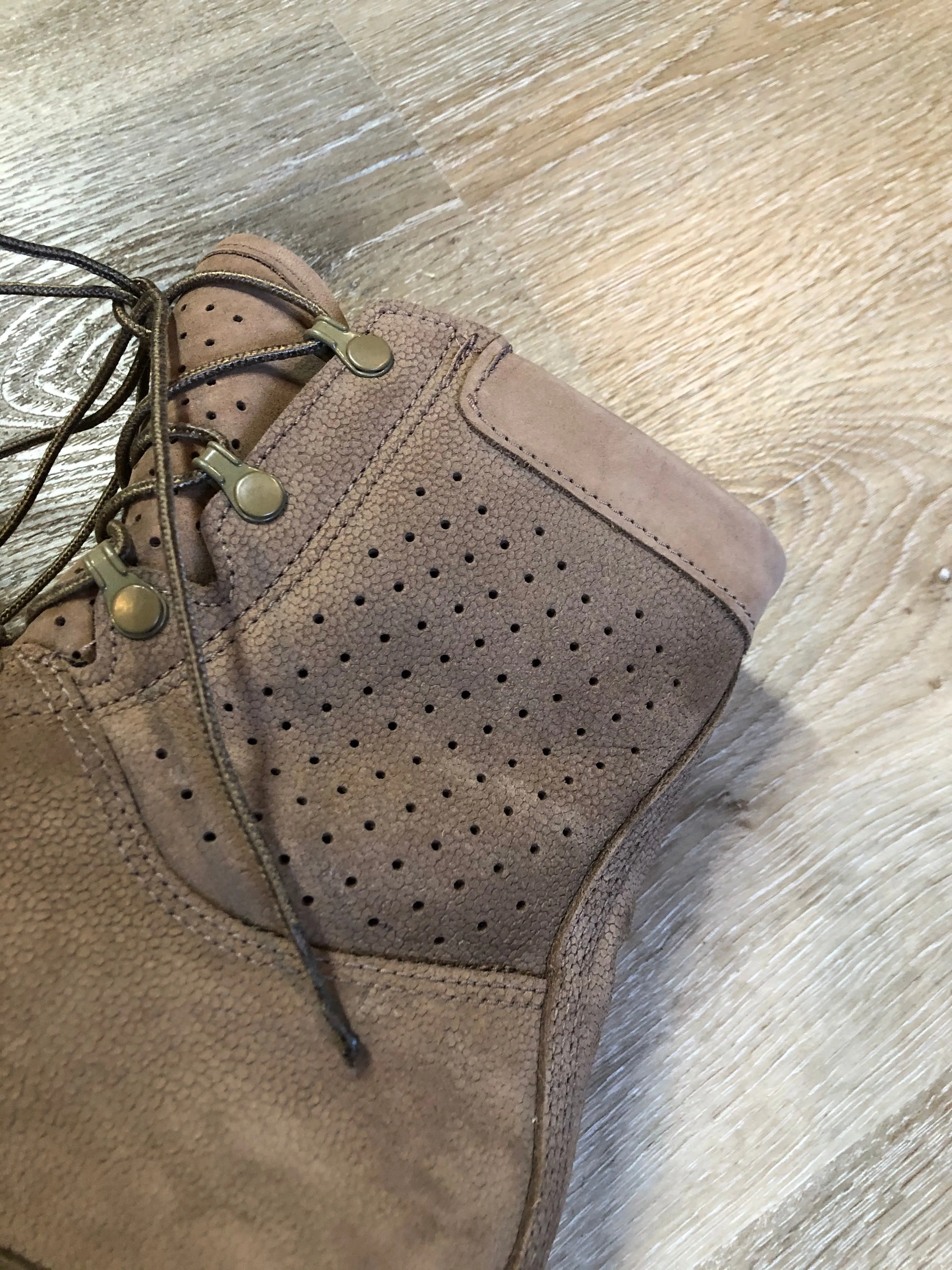 Deadstock Boulet Military Issue Desert Combat Boot, Made in Canada, 9 Mens
