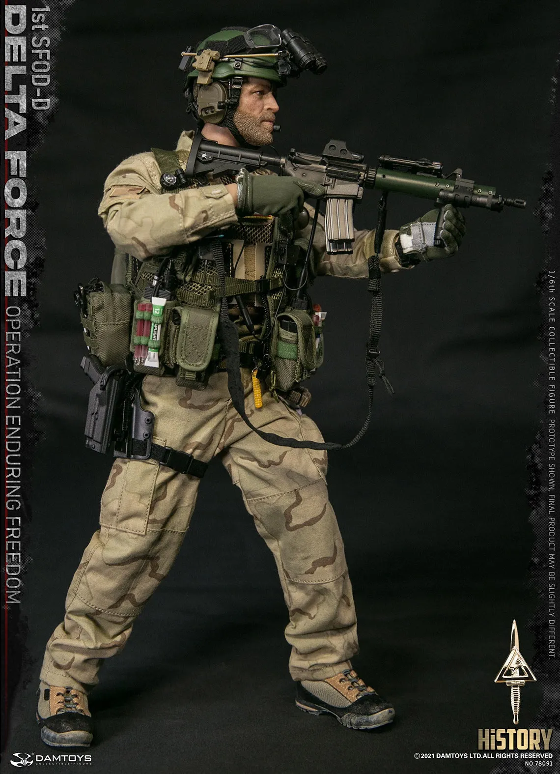Delta Force SFOD - 3C Desert Combat Uniform Set