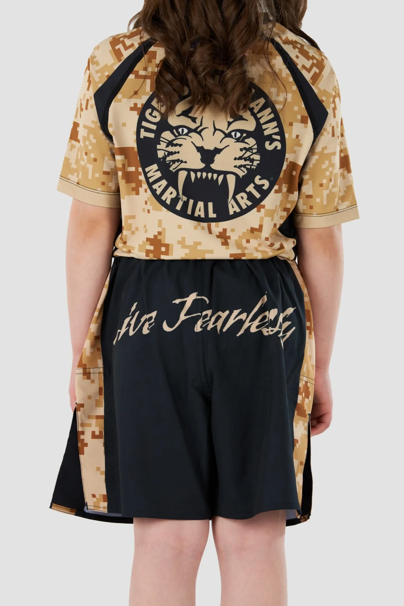 Desert Camo Combat Shorts