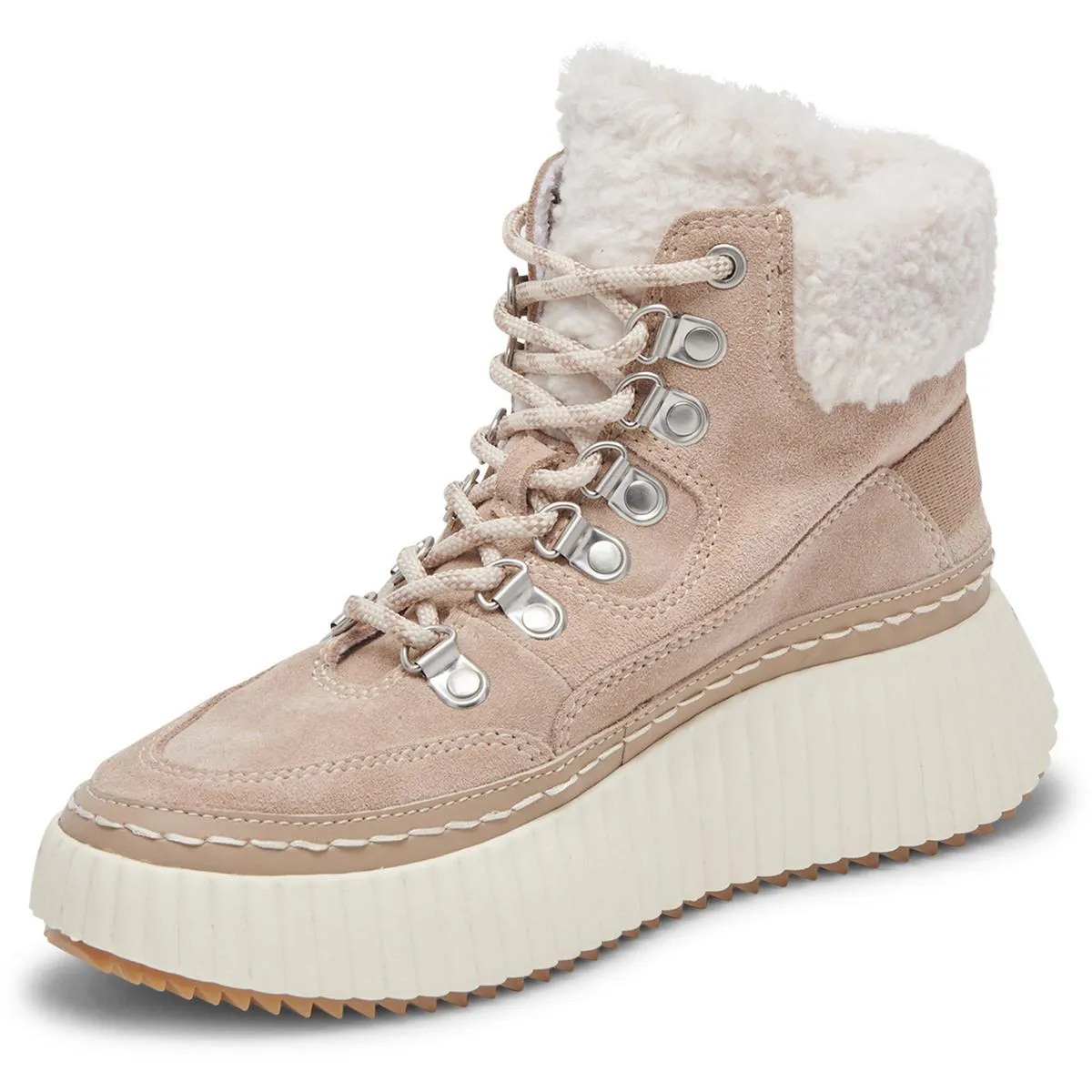 Dolce Vita Womens Debbie Plush Suede Cold Weather Winter & Snow Boots