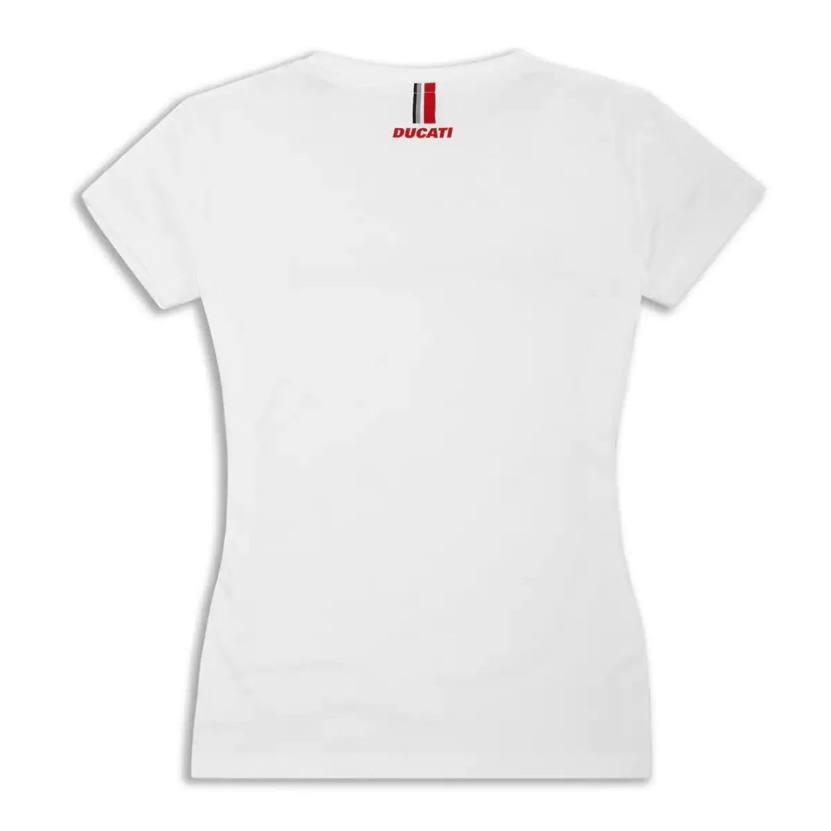 Ducati Womens Desert X Logo Graphic Short Sleeve T-Shirt White