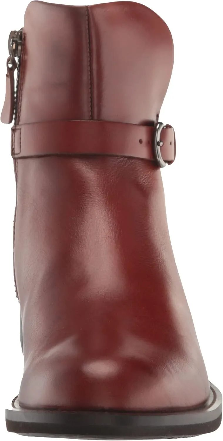 ECCO Women's Sartorelle 25 Mid Cut Buckle Ankle Boot