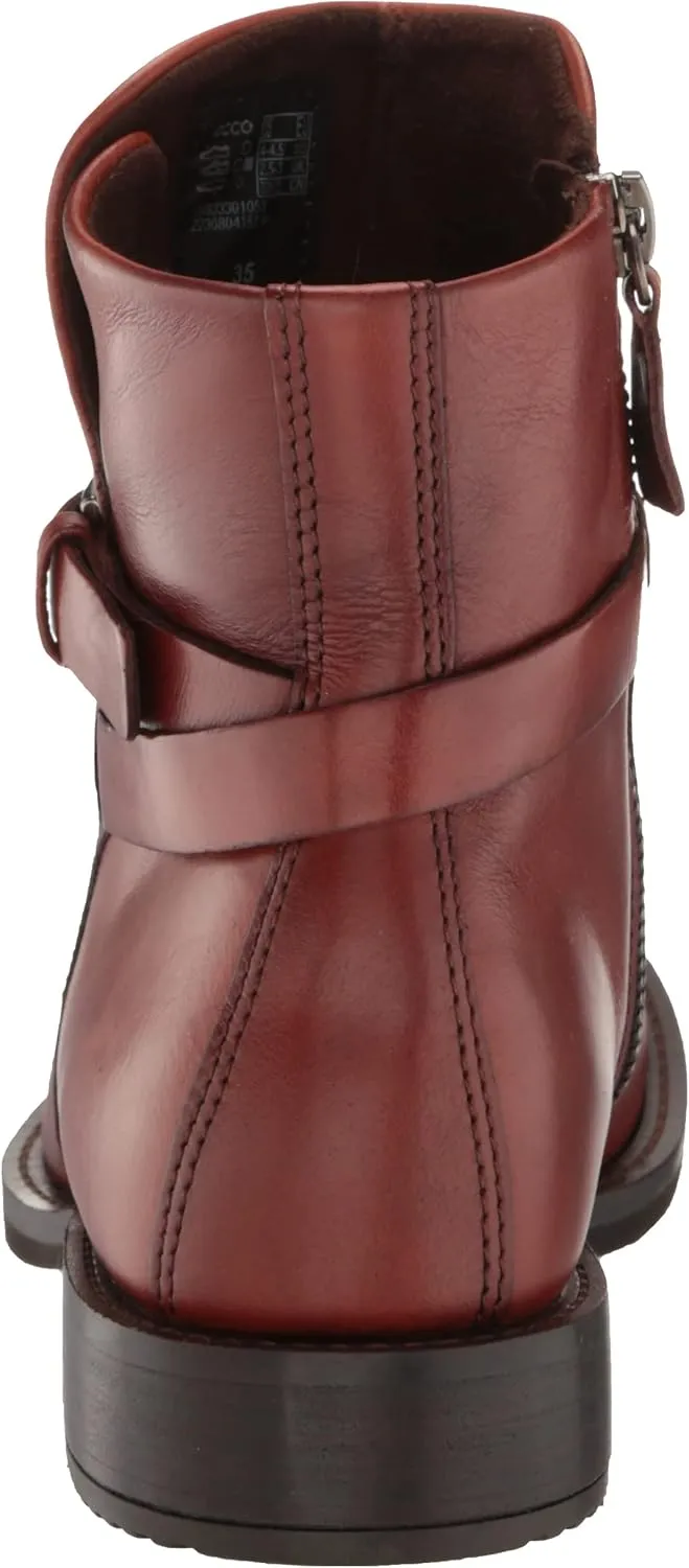 ECCO Women's Sartorelle 25 Mid Cut Buckle Ankle Boot