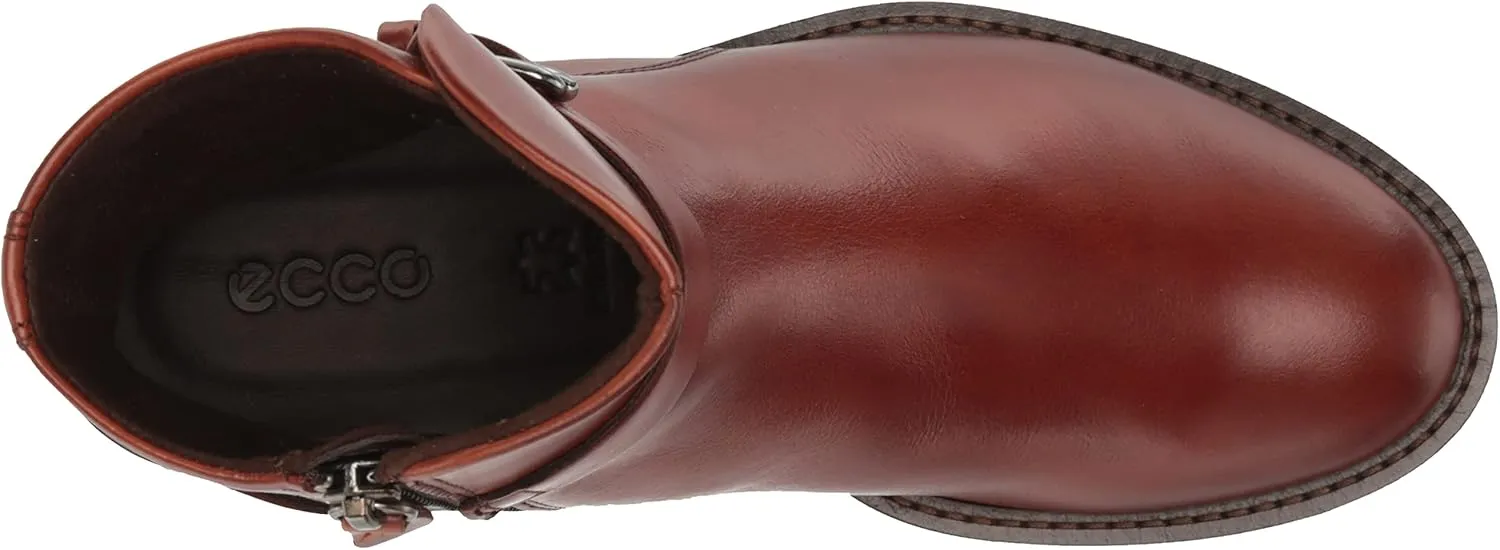 ECCO Women's Sartorelle 25 Mid Cut Buckle Ankle Boot