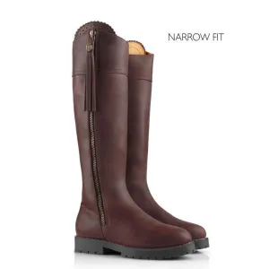 Fairfax & Favor Explorer Narrow Fit Ladies Waterproof Boots - Mahogany
