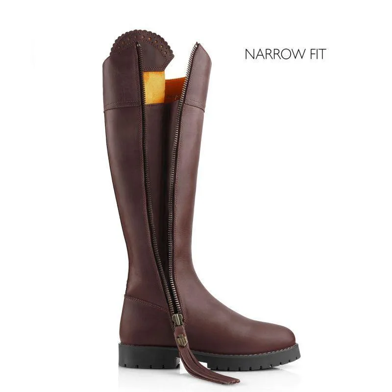 Fairfax & Favor Explorer Narrow Fit Ladies Waterproof Boots - Mahogany