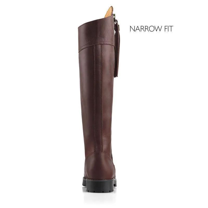 Fairfax & Favor Explorer Narrow Fit Ladies Waterproof Boots - Mahogany
