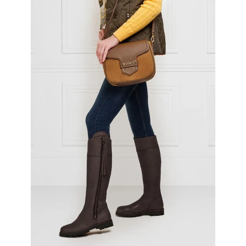 Fairfax & Favor Explorer Narrow Fit Ladies Waterproof Boots - Mahogany