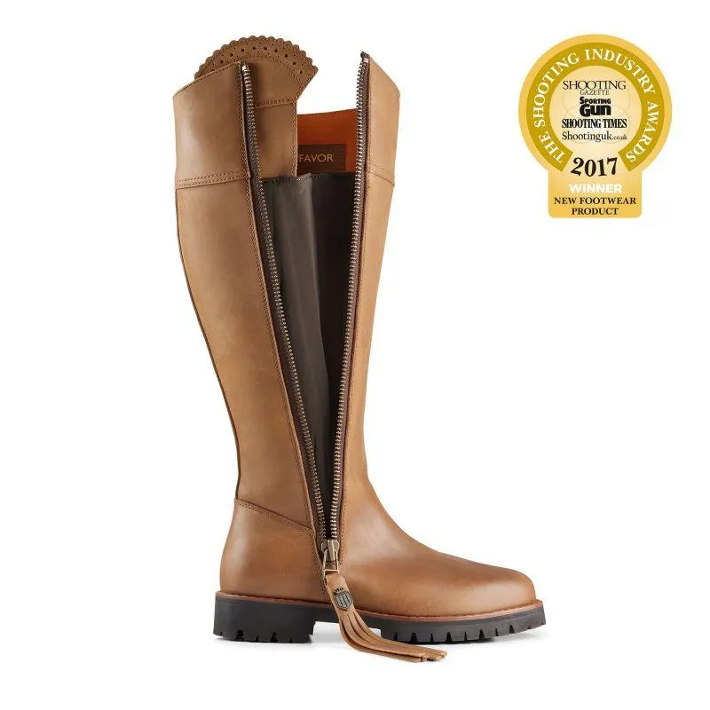 Fairfax & Favor Explorer Regular Fit Ladies Waterproof Boots - Oak