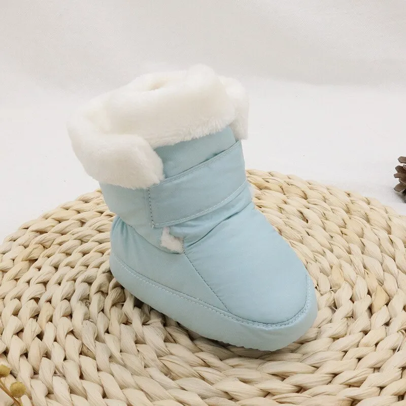 Faux Fur Toddler Snow Boots
