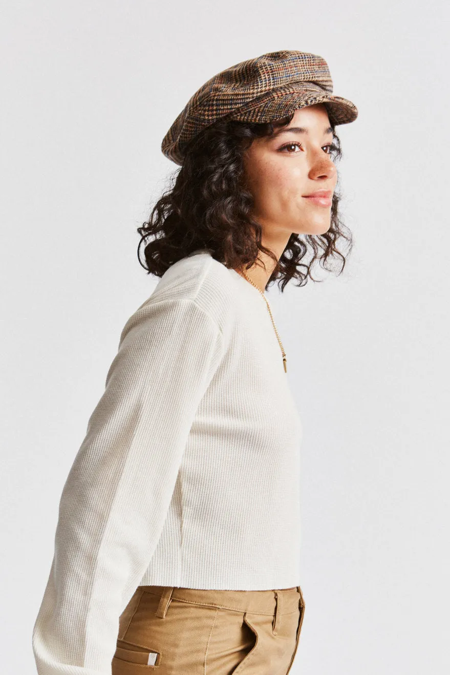 Fiddler Unstructured Cap - Khaki/Brown